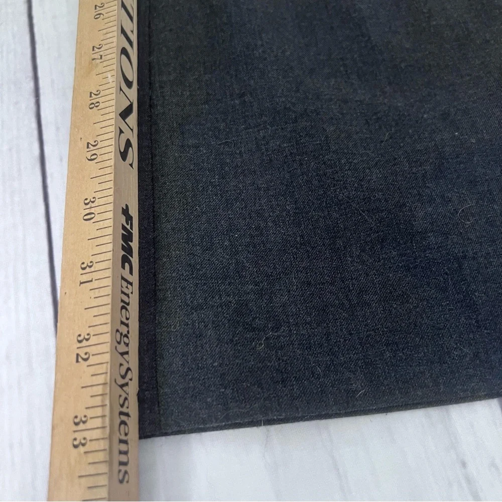Banana Republic Woman’s Wool Blend “Ryan Fit” Charcoal -SZ: 8 - Picture 4 of 8